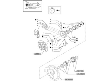 Gearbox dan bagiannya NEW HOLLAND