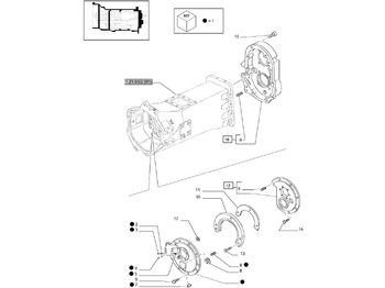 Gearbox dan bagiannya NEW HOLLAND