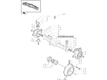 Buku jari kemudi NEW HOLLAND