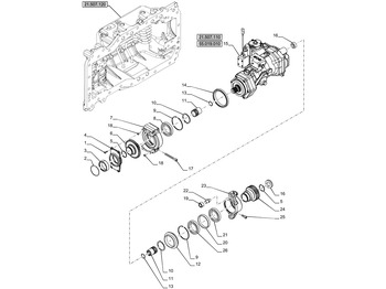 Pompa hidrolik NEW HOLLAND