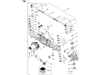 Buku jari kemudi NEW HOLLAND