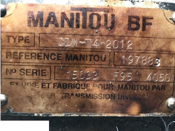 Poros dan bagian MANITOU