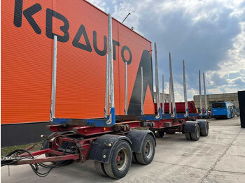Trailer pengangkut kayu