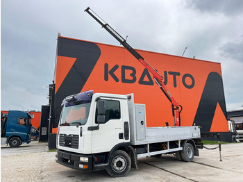 Truk flatbed MAN TGL 8.180