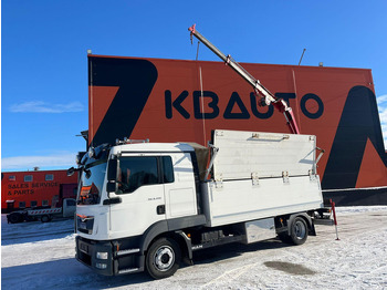 Truk flatbed MAN TGL 8.220