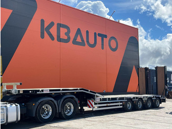 Semi-trailer low bed