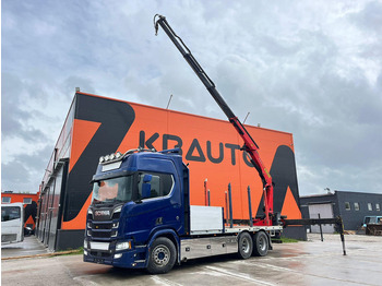 Truk flatbed SCANIA R 650