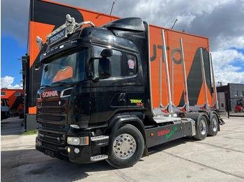 Truk logging, Truk derek untuk pengangkutan kayu Scania R 730 6x4 RETARDER: gambar 2