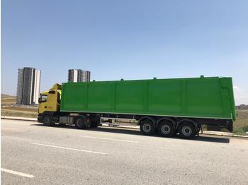Semi-trailer dengan lantai berjalan untuk pengangkutan sampah baru ünsal 2023: gambar 3