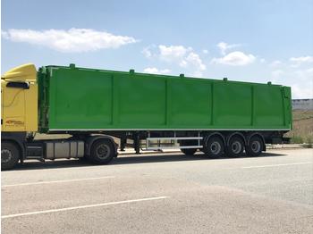 Semi-trailer dengan lantai berjalan untuk pengangkutan sampah baru ünsal 2023: gambar 2