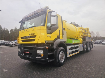 Truk vakum Iveco RAVO WUKO FOR CHANNEL CLEANING druck saug kanal: gambar 3