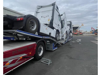 Semi-trailer low bed baru Eroglu ERTRT Extensible Porte camion: gambar 3