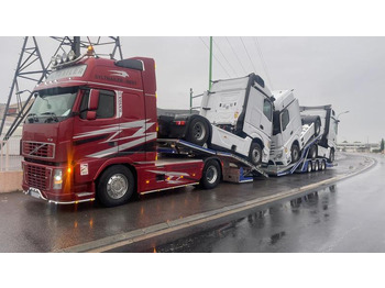 Semi-trailer low bed baru Eroglu ERTRT Extensible Porte camion: gambar 2