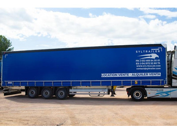 Semi-trailer dengan terpal samping Schmitz Cargobull SCS (Location / Rent): gambar 3