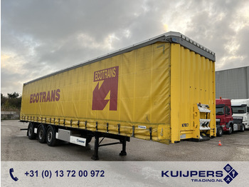 Semi-trailer dengan terpal samping KRONE