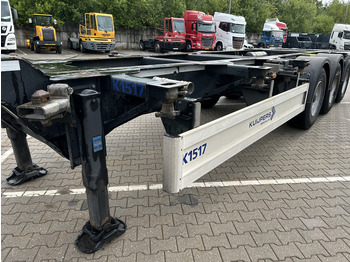 Semi-trailer pengangkut mobil Renders Euro 925 / Container Chassis / 2x 20 - 40 - 45 FT / Drum / APK TUV 07-26: gambar 4