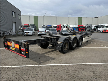 Semi-trailer pengangkut mobil Renders Euro 925 / Container Chassis / 2x 20 - 40 - 45 FT / Drum / APK TUV 07-26: gambar 2