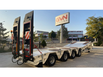 Semi-trailer low bed GVN TRAILER