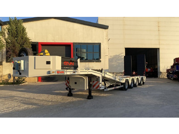 Semi-trailer low bed baru GVN Trailer 4 AXLE HYDRAULIC PLATFORM LOWBED: gambar 2