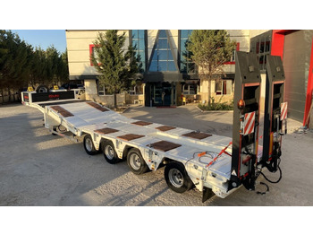Semi-trailer low bed baru GVN Trailer 4 AXLE HYDRAULIC PLATFORM LOWBED: gambar 4