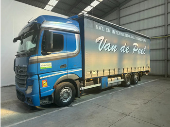 Truk dengan terpal samping MERCEDES-BENZ Actros 2642