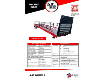 Memuat ramp baru Loading Ramp with with hydraulic folding bridge - AZ RAMP - STAR-OTC- 8T. 8 ton capacity: gambar 4 Memuat ramp baru Loading Ramp with with hydraulic folding bridge - AZ RAMP - STAR-OTC- 8T. 8 ton capacity: gambar 4