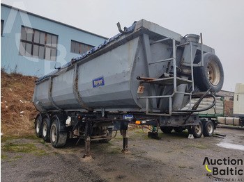 Semi-trailer dengan terpal samping BERGER