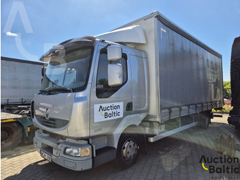 Truk dengan terpal samping RENAULT Midlum