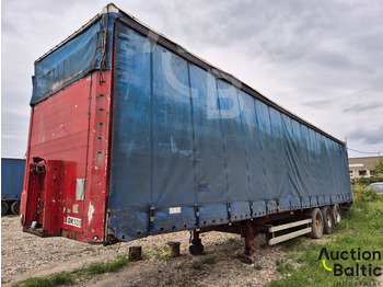 Semi-trailer dengan terpal samping SCHMITZ SCS