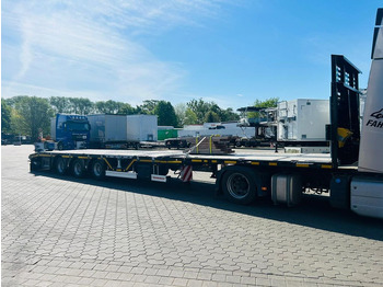 Semi-trailer flatbed baru Kässbohrer Mega Tele HD Plattform Auflieger mit Radmulden: gambar 4