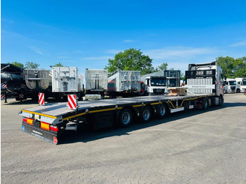 Semi-trailer flatbed baru Kässbohrer Mega Tele HD Plattform Auflieger mit Radmulden: gambar 3