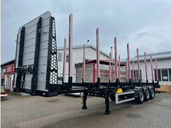 Semi-trailer pengangkut kayu PAVIC