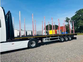 Semi-trailer pengangkut kayu PAVIC