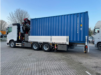 Truk flatbed, Truk derek Volvo FH500 6x4 Fassi F545RA 2.27 mit Jib und Winde: gambar 5