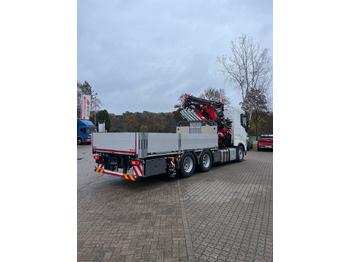 Truk flatbed, Truk derek Volvo FH500 6x4 Fassi F545RA 2.27 mit Jib und Winde: gambar 4