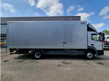 Truk box Mercedes-Benz Atego 1218 Koffer/ Ladebordwand/ Airco/ Grau Metallic: gambar 2