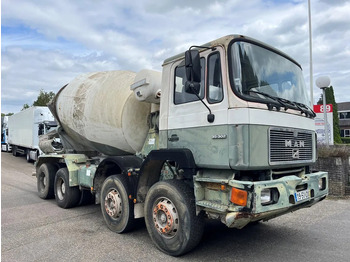 Truk pengaduk beton MAN 35.302 8x4 FULL STEEL SPRING MANUAL ZF GEARBOX !!! 6 CILINDER !!!: gambar 4