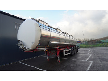 Semi-trailer tangki untuk pengangkutan bahan kimia Burg 3 AXLE TANK CHEMIE TRAILER 30.000LTR: gambar 2