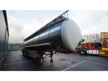 Semi-trailer tangki untuk pengangkutan bahan kimia Burg 3 AXLE TANK CHEMIE TRAILER 30.000LTR: gambar 3
