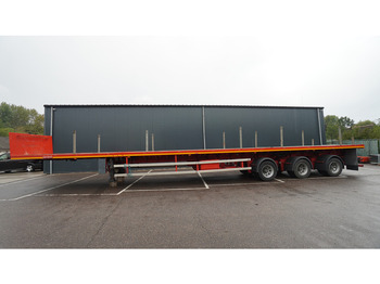 Semi-trailer flatbed Nooteboom 3 AXLE FLATBED 3X EXTENDABLE TRAILER 43.95mtr TOTAL LENGHT: gambar 2
