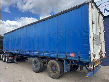 Semi-trailer dengan terpal samping VAN HOOL