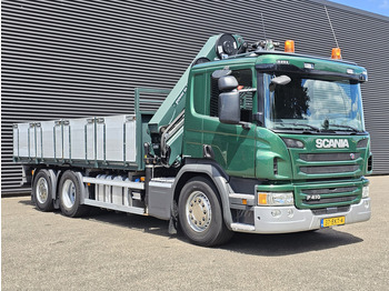 Truk derek Scania P410 / 6X2-4 / 21 t/m CRANE / KRAN: gambar 4