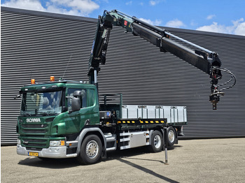 Truk derek Scania P410 / 6X2-4 / 21 t/m CRANE / KRAN: gambar 2