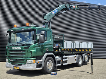 Truk flatbed SCANIA P 410