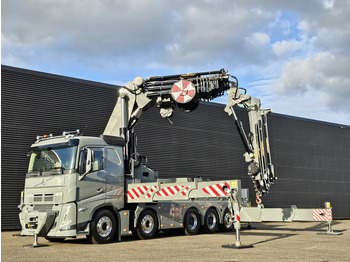 Truk flatbed, Truk derek Volvo FH 540 / 10x4 / ERKIN 250.000 / JIB / WINCH KRAN / CRANE: gambar 5