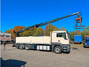 Truk derek, Truk flatbed MAN 26.480 6X2 Baustoff mit Kran HIAB Top Zustand MAN 26.480 6X2 Baustoff mit Kran HIAB Top Zustand: gambar 2 Truk derek, Truk flatbed MAN 26.480 6X2 Baustoff mit Kran HIAB Top Zustand MAN 26.480 6X2 Baustoff mit Kran HIAB Top Zustand: gambar 2