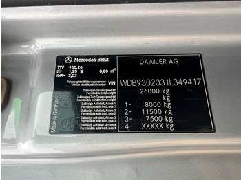 Leasing Mercedes-Benz 2541 6X2 Marrel Abroller Hydr. Verriegelung  Mercedes-Benz 2541 6X2 Marrel Abroller Hydr. Verriegelung: gambar 4