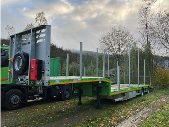 Semi-trailer low bed