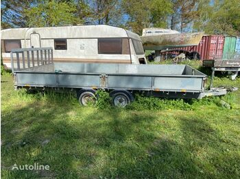 Trailer low bed untuk pengangkutan mesin berat Ifor Williams Trailers Ct 167 G: gambar 1