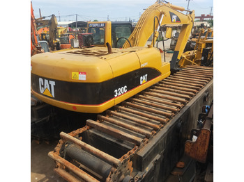 Ekskavator perayap Caterpillar 320C Amphibious Excavator: gambar 3
